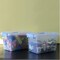Set of 6 5 L Plastic Storage Bins with Lids, Clear Transparent Boxes with Handles